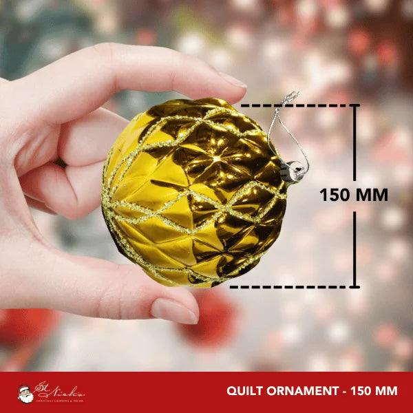 Gold-Ornament-Glitter-Quilt-with-Glitter-Gold-150MM-4