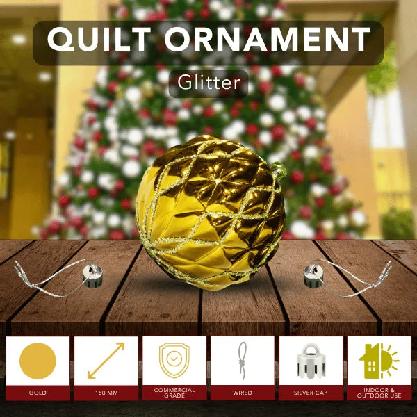 Gold-Ornament-Glitter-Quilt-with-Glitter-Gold-150MM-6