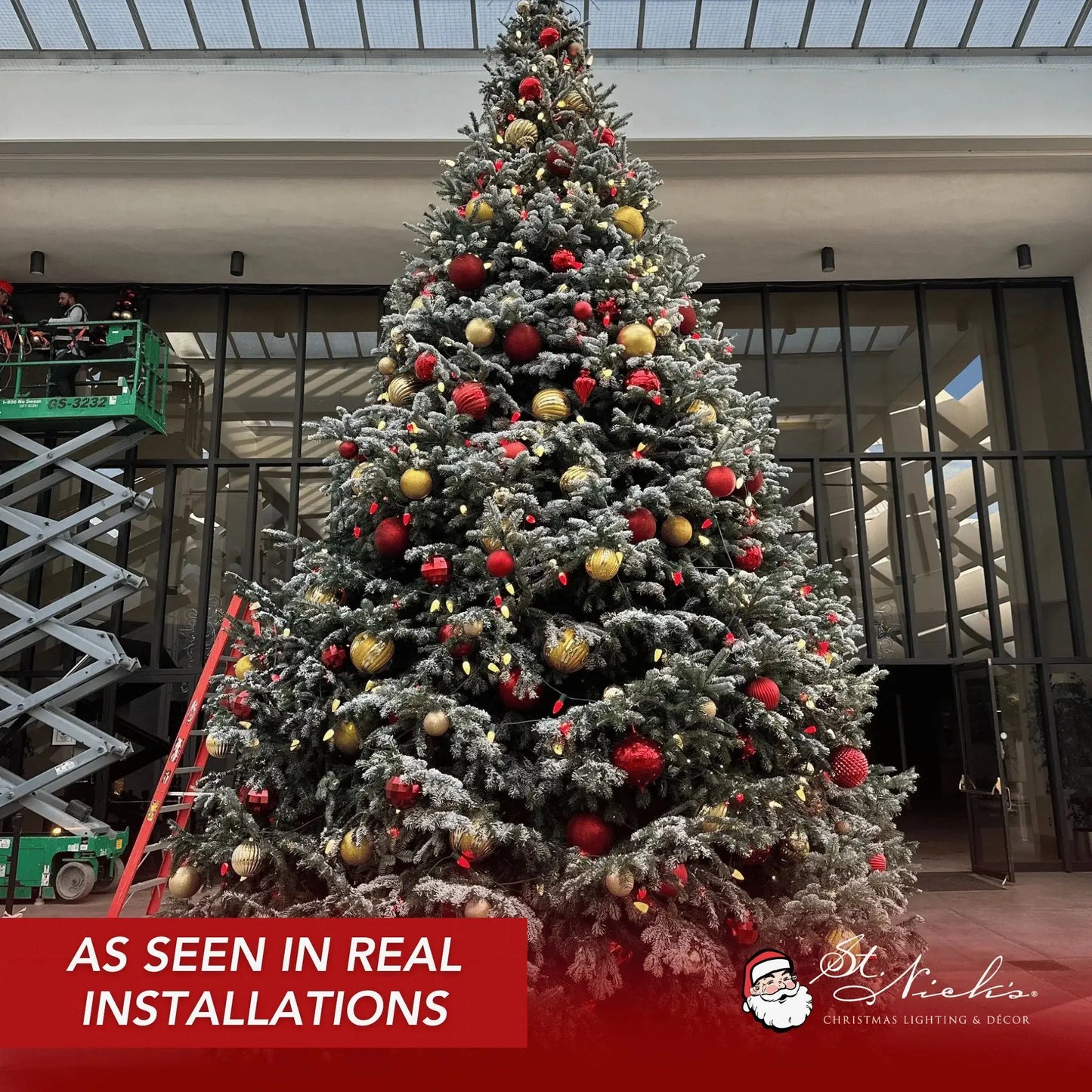 Gold-Ornament-Shiny-with-Sequin-Ball-Installation-6