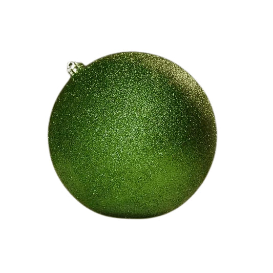Green-Ornament-Glitter-Ball-1
