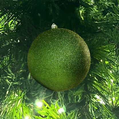 Green-Ornament-Glitter-Ball-2