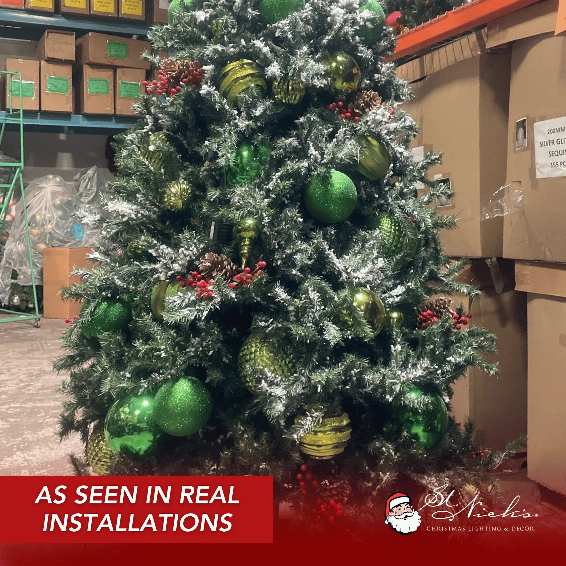 Green-Ornament-Glitter-Ball-6