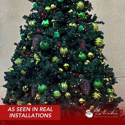 Green-Ornament-Matte-with-Glitter-Swirl-6