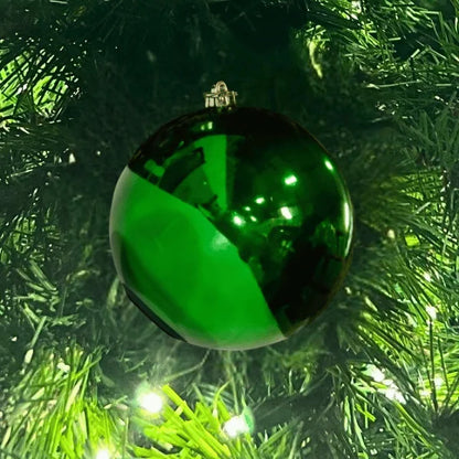 Green-Ornament-Shiny-Ball-2
