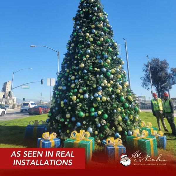 Green-Ornament-Shiny-Ball-6