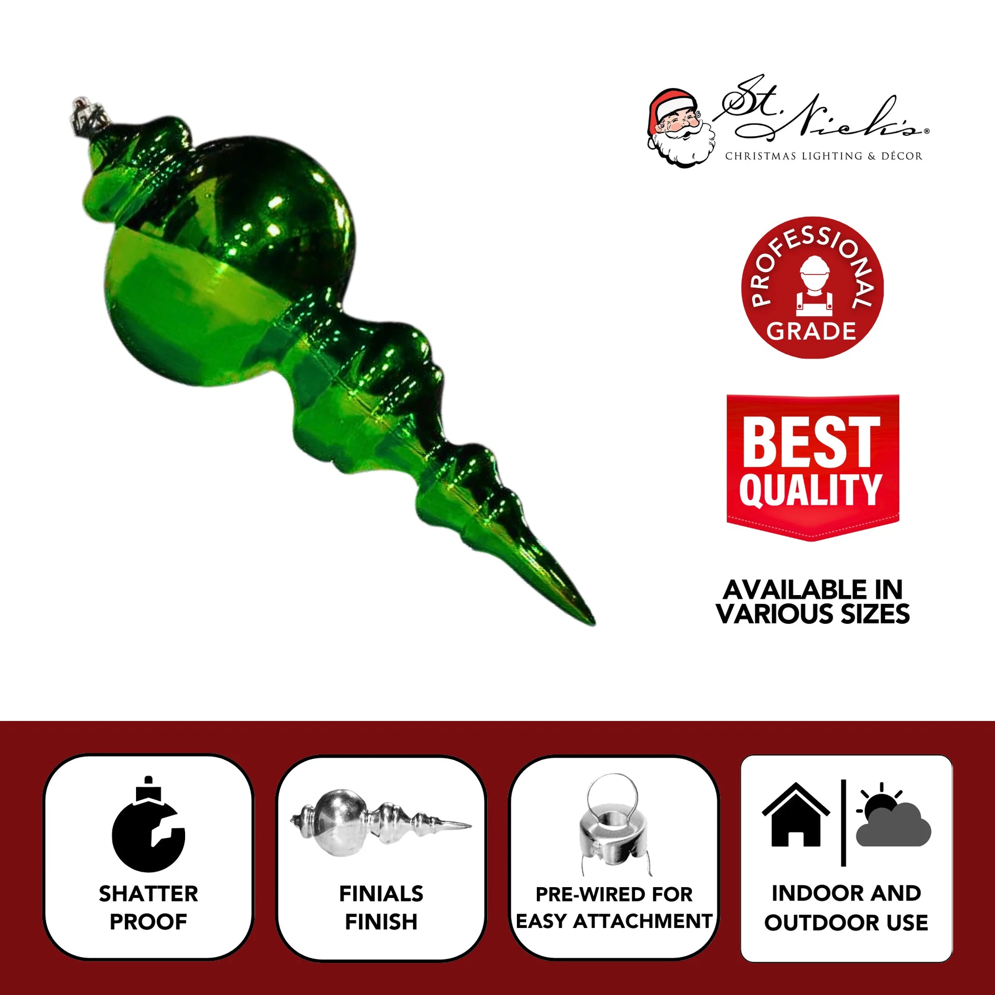 Green-Ornament-Shiny-Classic-Finials-3