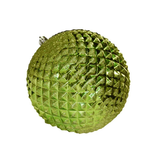 Green-Ornament-Shiny-with-Glitter-Durian-1