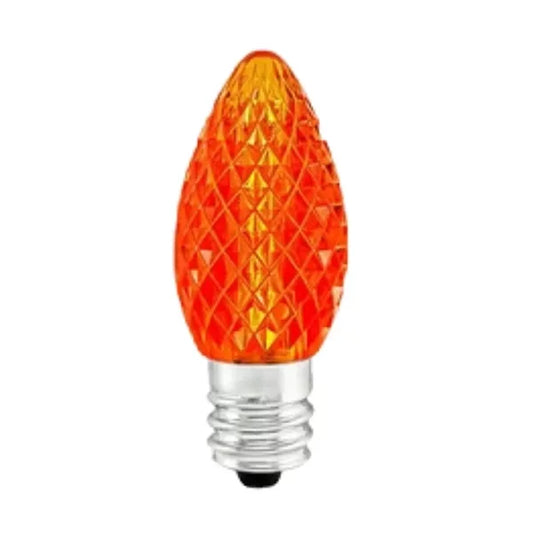 LED-C7-Bulb-Orange-Faceted-25pcs-1