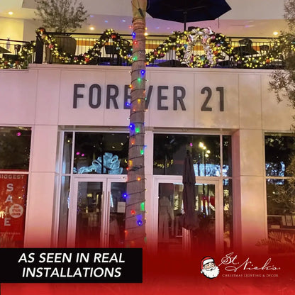 LED-Mini-Lights-5MM-Multicolor-Green-Wire-6-Spacing-8