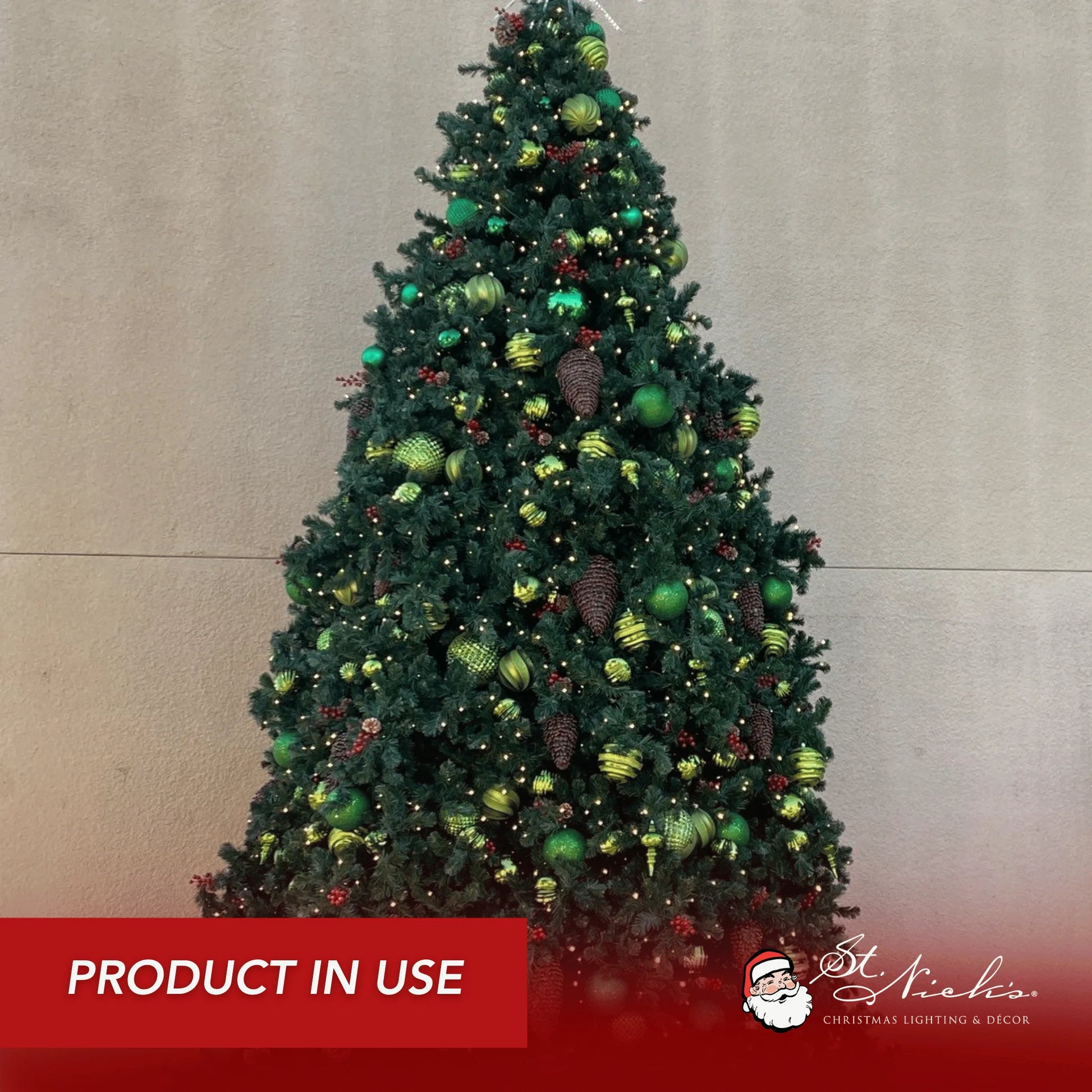 Moss-Green-Ornament-Glitter-with-Sequin-Ball-8