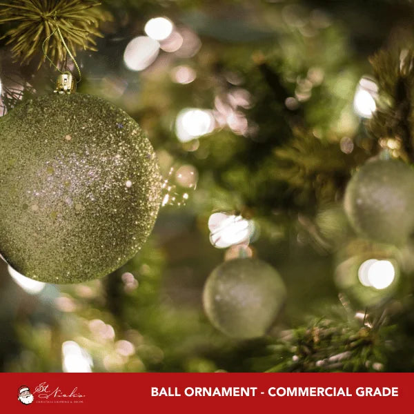 Moss-Green-Shiny-with-Sequin-Ball-150MM-5