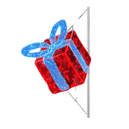 Pole-Mount-Red-Gift-Box-4FT-1