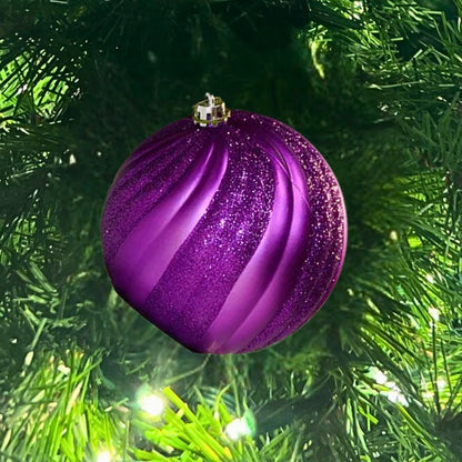 Purple-Ornament-Matte-With-Glitter-Swirl-2