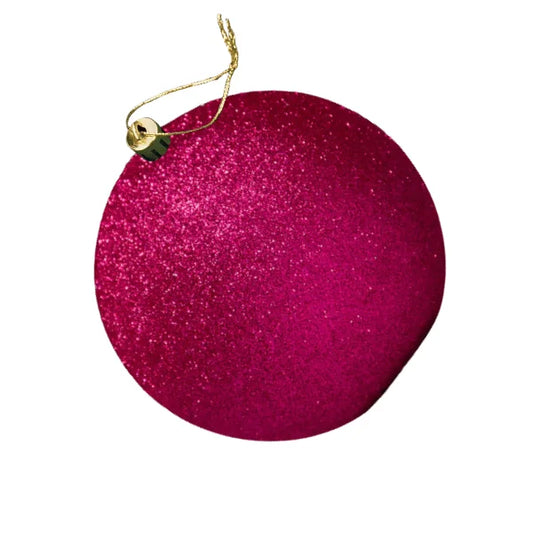 Raspberry-Glitter-Ball-150MM-1