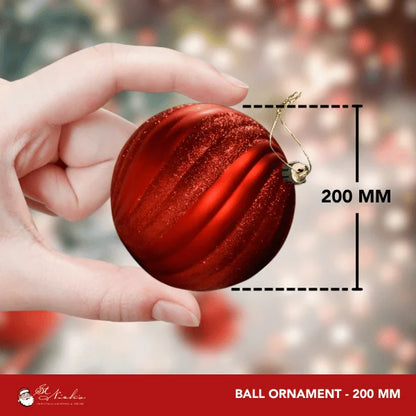Red-Matte-Swirl-With-Glitter-200MM-4