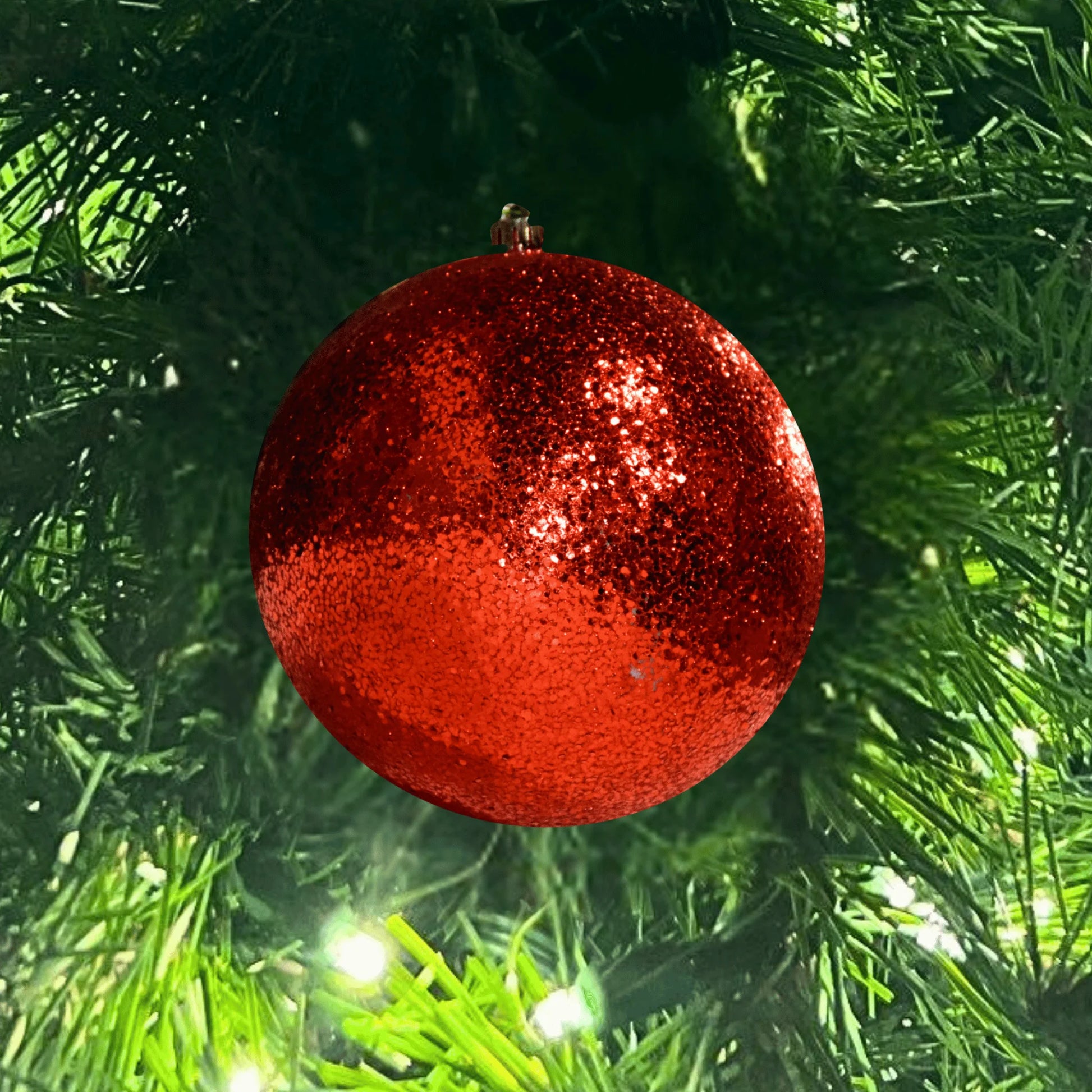 Red-Ornament-Glitter-Shiny-Sequin-Ball-2