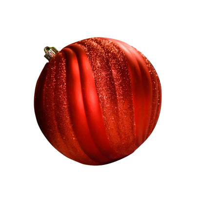 Red-Ornament-Matte-Swirl-With-Glitter-1