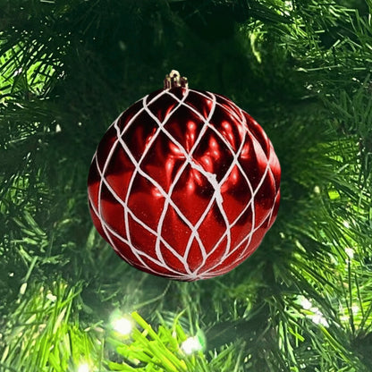 Red-Ornament-Shiny-Diamond-with-White-Glitter-2