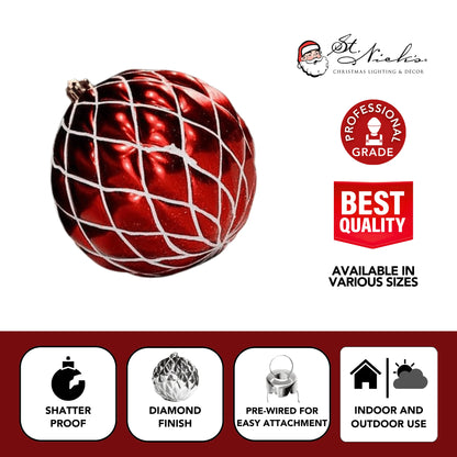 Red-Ornament-Shiny-Diamond-with-White-Glitter-3