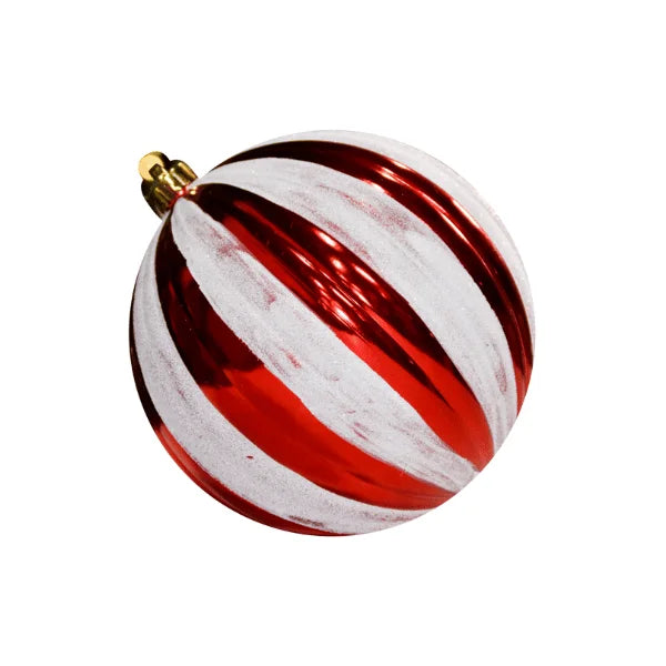 Red-Ornament-Shiny-Pumpkin-with-White-Glitter-1