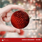 Red-Shiny-Durian-With-Glitter-100MM-4