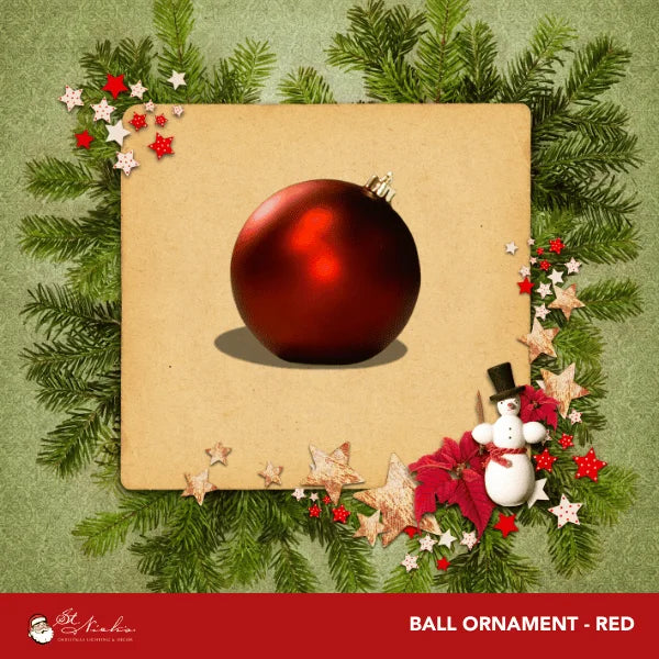 Red-Shiny-Gloss-Ball-150MM-2