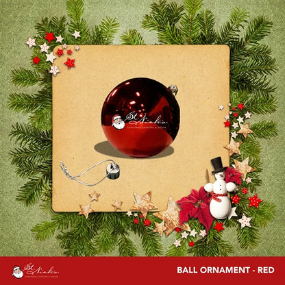 Red-Shiny-with-St-Nick_s-Logo-Ball-150MM-2