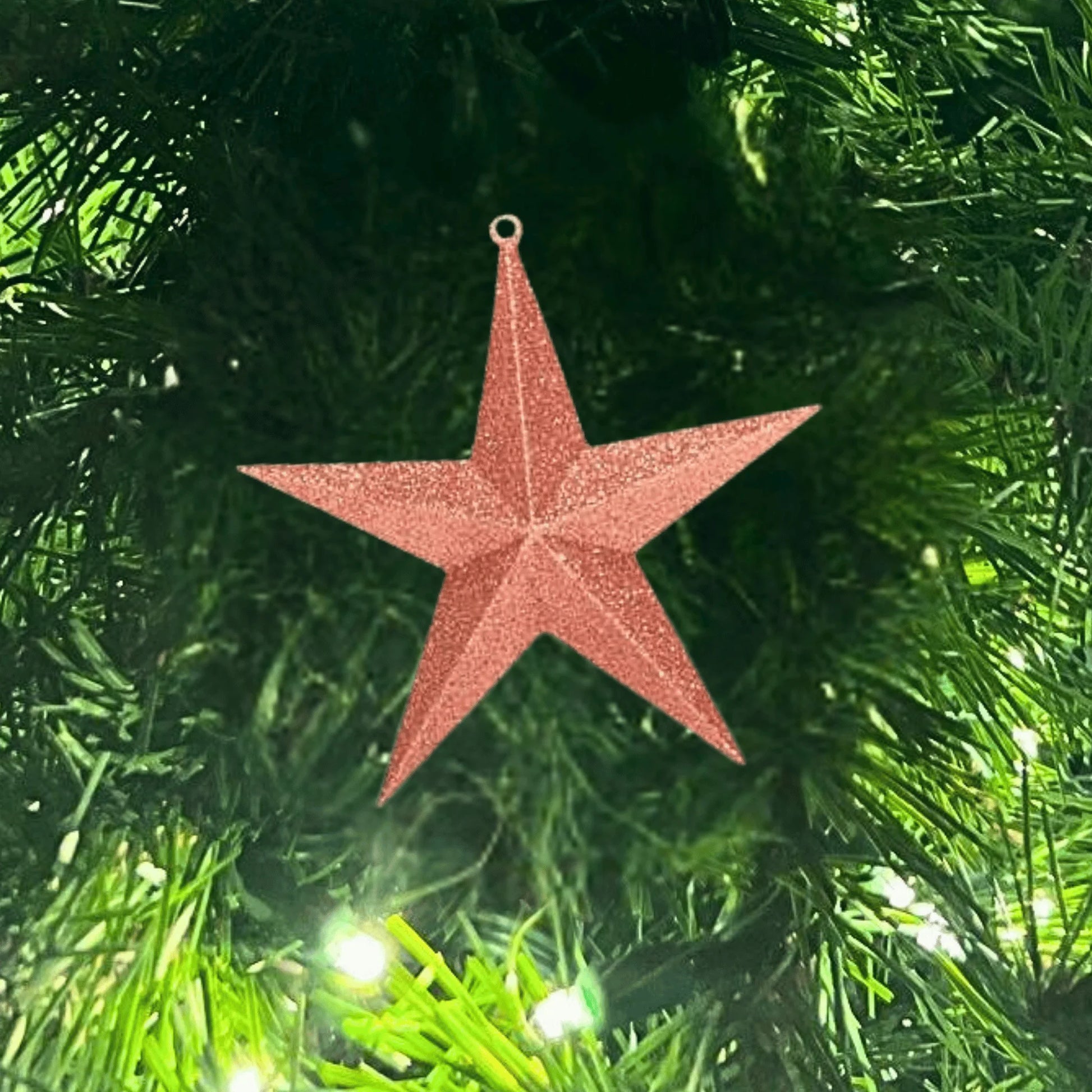 Rosegold-Glitter-Star-2