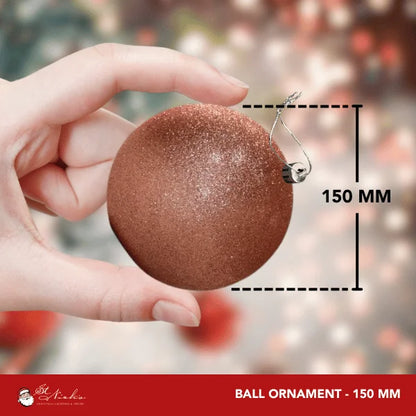 Rosegold-Shiny-Sequin-Ball-150MM-4