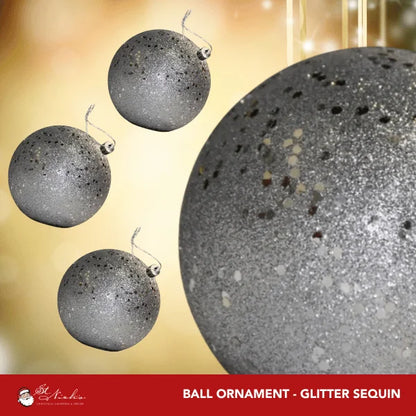 Silver-Glitter-Sequin-Ball-Ornament-100MM-3