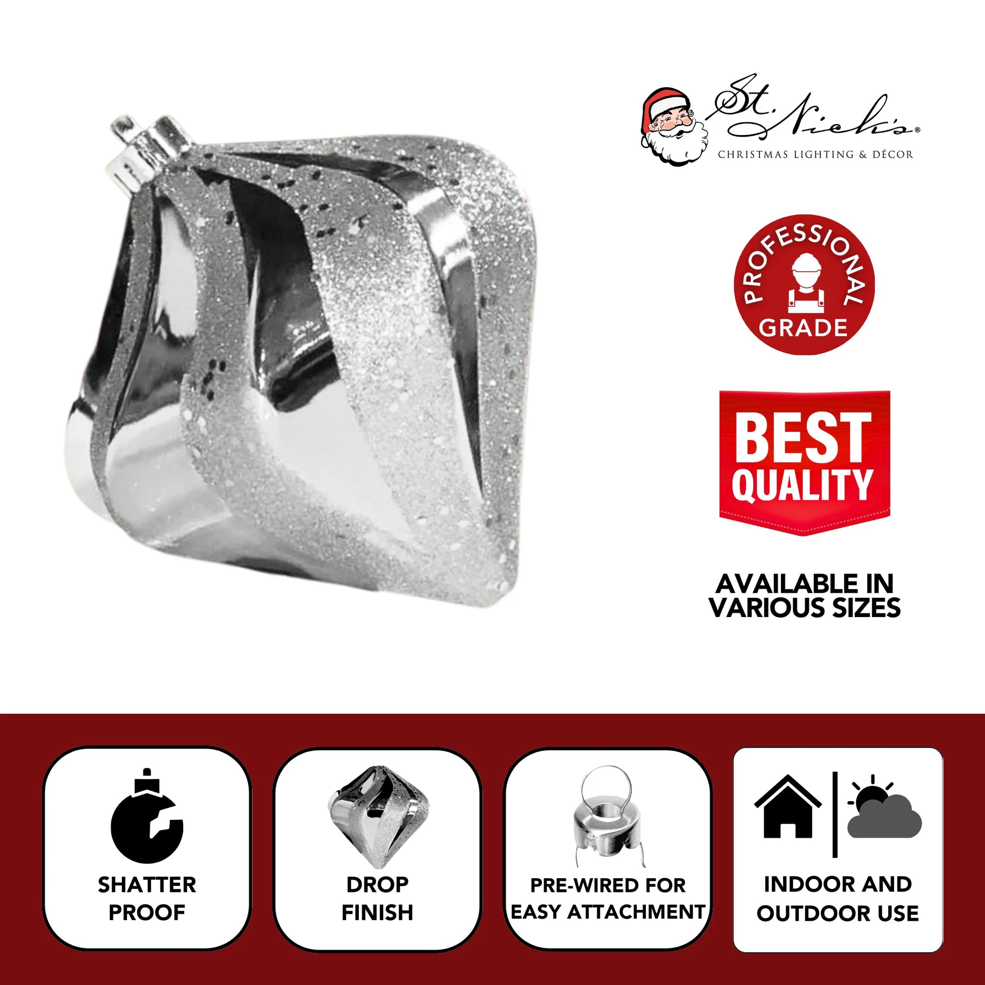 Silver-Ornament-Drop-Shiny-with-Glitter-3