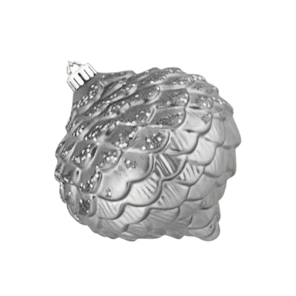 Silver-Ornament-Glitter-Acorn-1