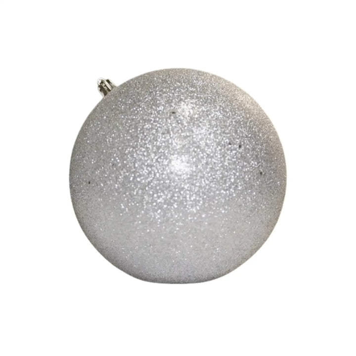 Silver Glitter Ball Ornament Collection Shop Under500 StNicks – St ...
