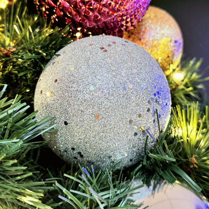 Silver-Ornament-Glitter-Sequin-Ball-Ornament-2