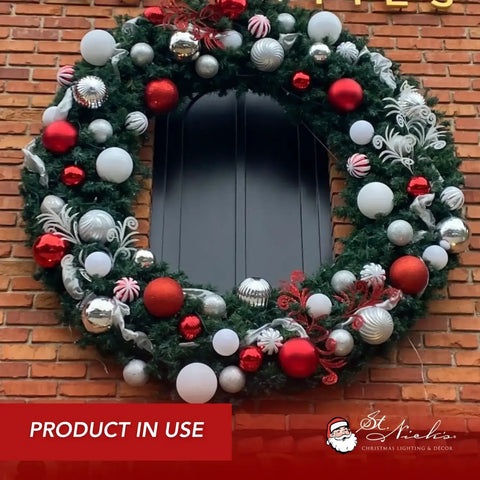 Silver-Ornament-Shiny-Pumpkin-With-White-Glitter-Ball-8