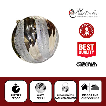 Silver-Ornament-Wave-Shiny-with-Glitter-Sequin-3