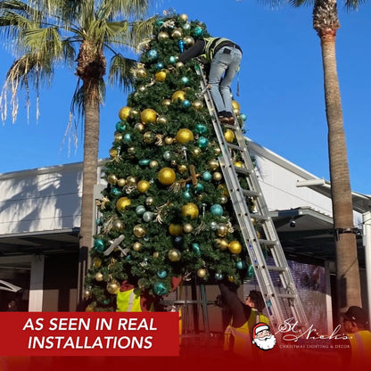 Silver-Shiny-Finials-Installation-6