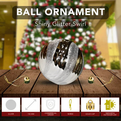 Silver-Shiny-With-Glitter-Swirl-Ball-Ornament-150MM-6