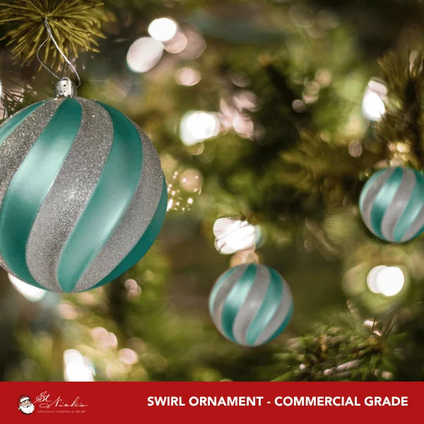 Teal-Matte-With-Silver-Glitter-Swirl-150MM-5