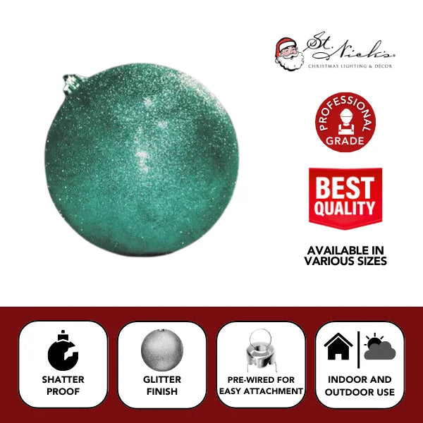 Teal-Ornament-Glitter-Ball-3