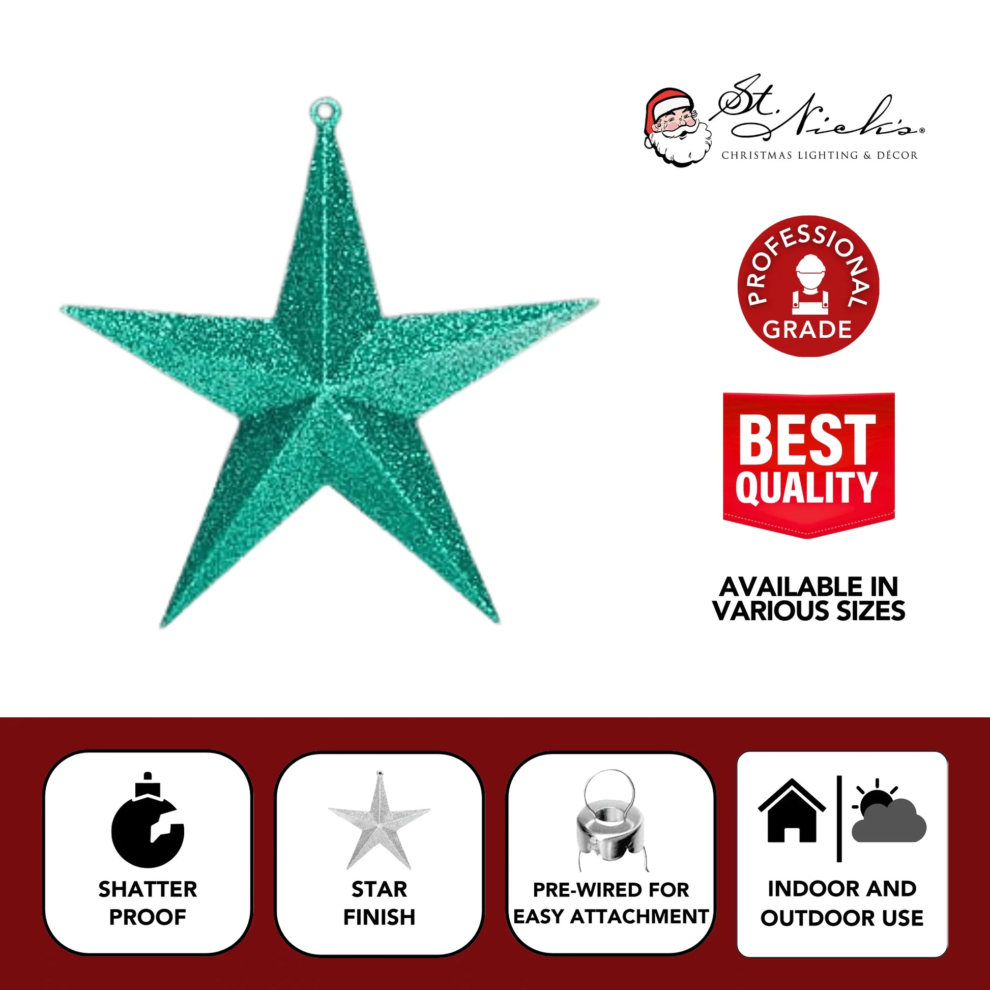 Teal-Ornament-Glitter-Star-3