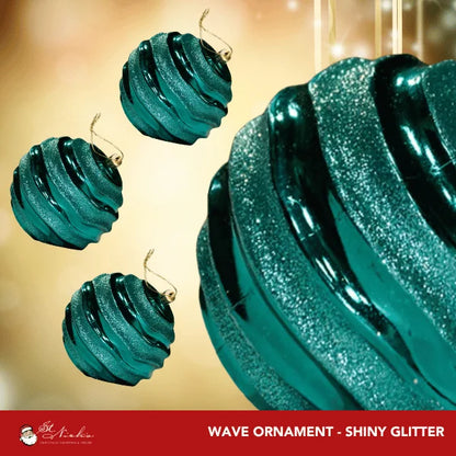 Teal-Shiny-with-Glitter-Wave-100MM-3