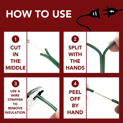 Zip-cord-SPT-1-Cable-Green-1000FT-6