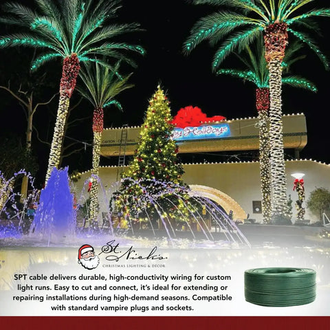 Zip-cord-SPT-1-Cable-Green-1000FT-7