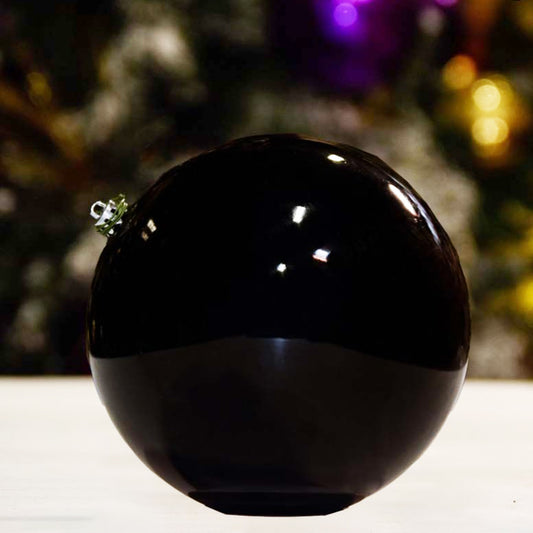 black-shiny-ball-christmas-tree-decor-ornament-st-nicks-CA