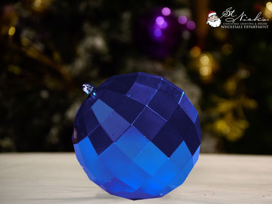 blue-shiny-diamond-christmas-tree-decor-ornament-150mm-st-nicks-CA
