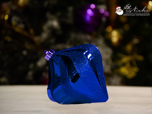blue-shiny-drop-with-glitter-swirl-christmas-tree-decor-ornament-150mm-st-nicks-CA