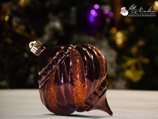brown-shiny-with-glitter-sequin-onion-christmas-tree-decor-ornament-st-nicks-CA
