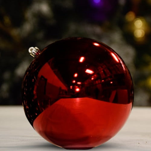 burgundy-shiny-ball-christmas-tree-decor-ornament-st-nicks-CA