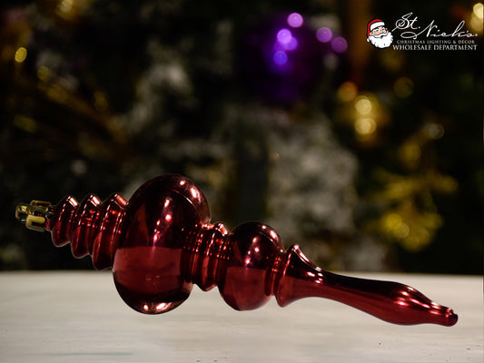 burgundy-shiny-finials-christmas-tree-decor-ornament-st-nicks-CA